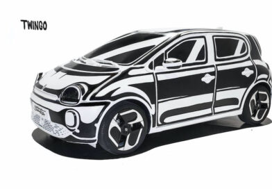 Tο neo renault Twingo E-Tech Electric μεταμορφωνεtαι σε σκιτσο