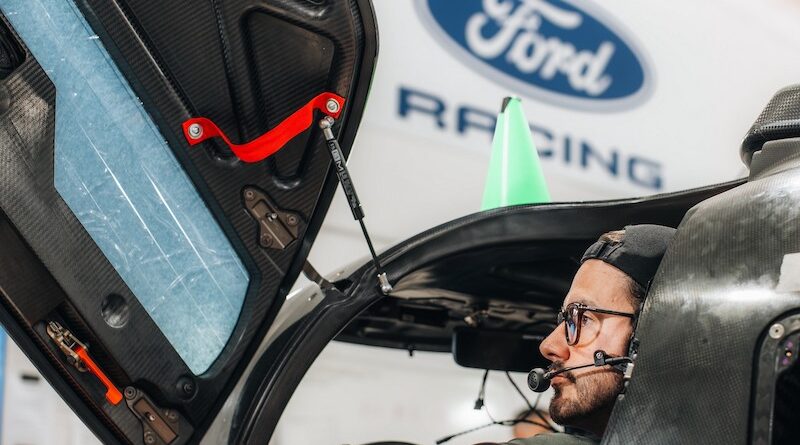 O V8 κινητήρας που θα κινεί το πρωτότυπο της Ford Racing στο WEC στην κατηγορία Hypercar τίθεται για πρώτη φορά σε λειτουργία